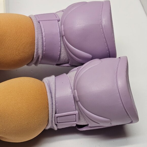 Cabbage Patch Kids Doll 1978 2004 Vintage Purple Outfit Dress Shoes Bows CPK - Picture 10 of 15